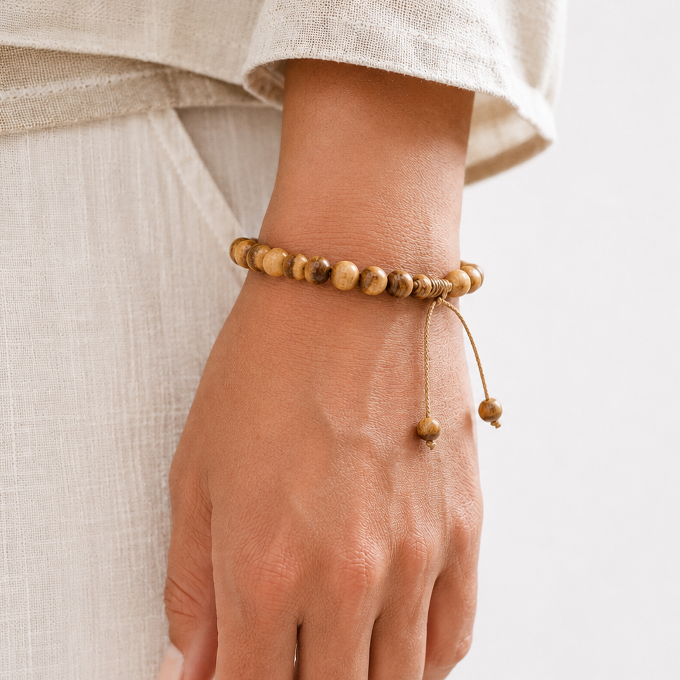 Palo Santo Bracelet - Adjustable